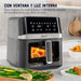 electrodomesticos de cocina freidora de 6 l digital con recubrimiento diamondforce ost004 mp madecentro