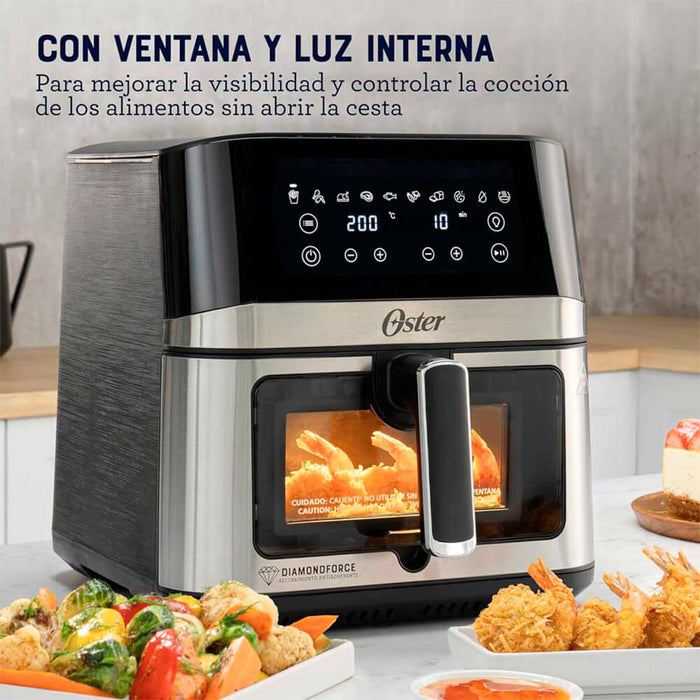 electrodomesticos de cocina freidora de 7 5 l digital con recubrimiento diamondforce ost005 mp madecentro