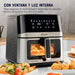 electrodomesticos de cocina freidora de 7 5 l digital con recubrimiento diamondforce ost005 mp madecentro