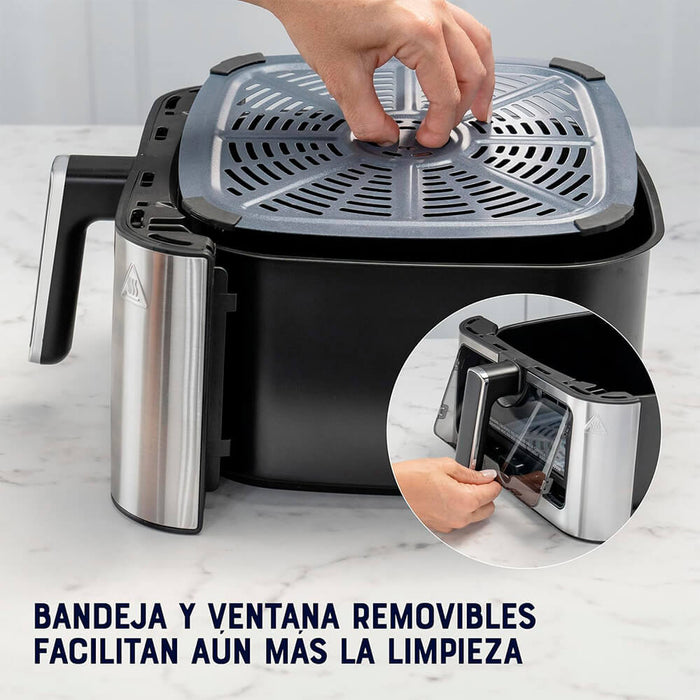 electrodomesticos de cocina freidora de 7 5 l digital con recubrimiento diamondforce ost005 mp madecentro