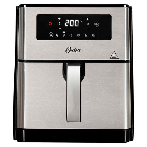 electrodomesticos de cocina freidora de aire oster digital con diamondforce 9 l ckstaf90d plateado ost006 mp madecentro