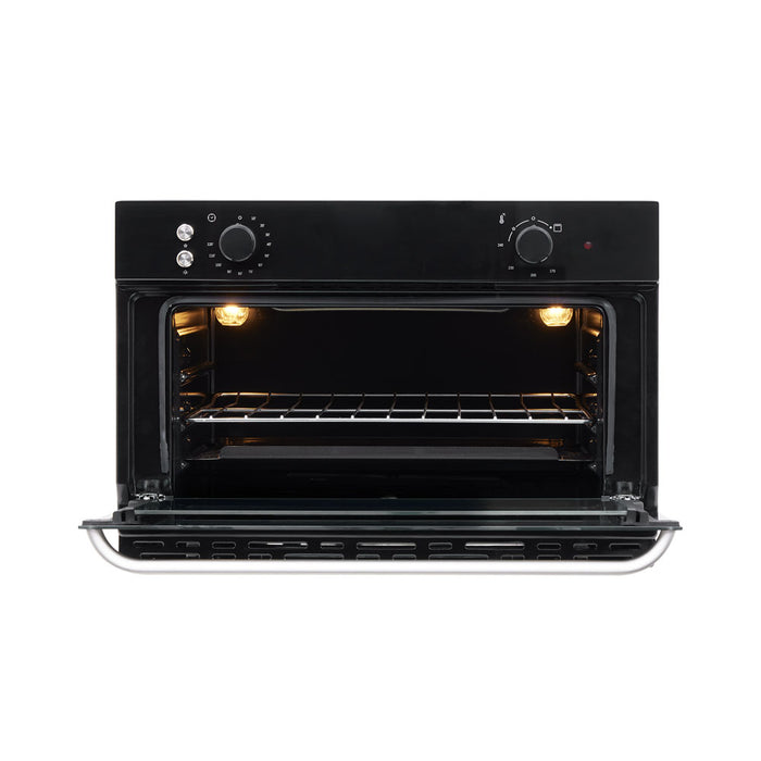 electrodomesticos de cocina horno mixto compacto 60 40 gas natural 220v negro marca haceb haceb 9003636 mp madecentro