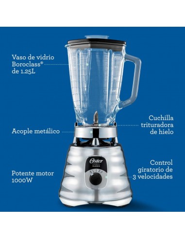 electrodomesticosdecocinalicuadoraosterclasicablst4655plateadoost031mpmadecentro