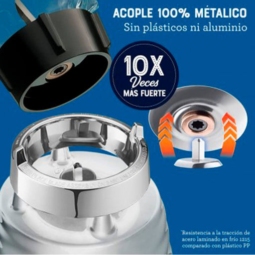 electrodomesticos de cocina licuadora oster clasica blst4655 plateado ost031 mp madecentro