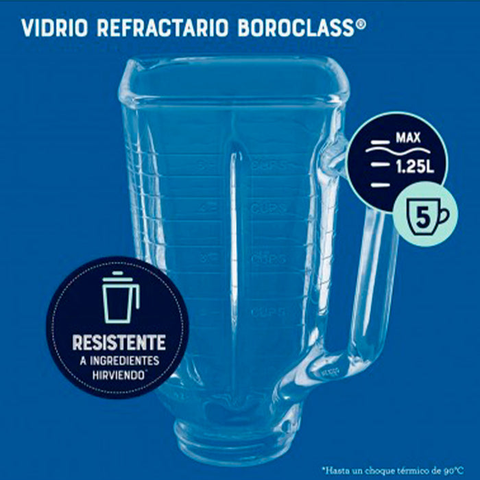 electrodomesticos de cocina licuadora oster clasica blst4655 plateado ost031 mp madecentro