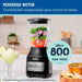 electrodomesticos de cocina licuadora oster reversible con programas automaticos y 3 velocidades 800 w ost032 mp madecentro