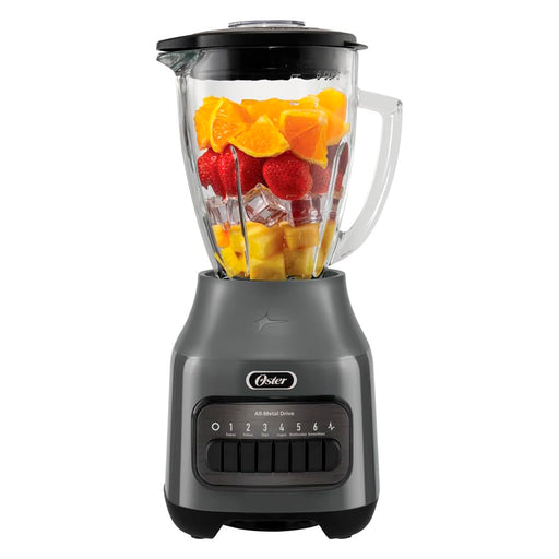 electrodomesticos de cocina licuadora oster value de 6 velocidades gris vaso de vidrio 800 w ost029 mp madecentro