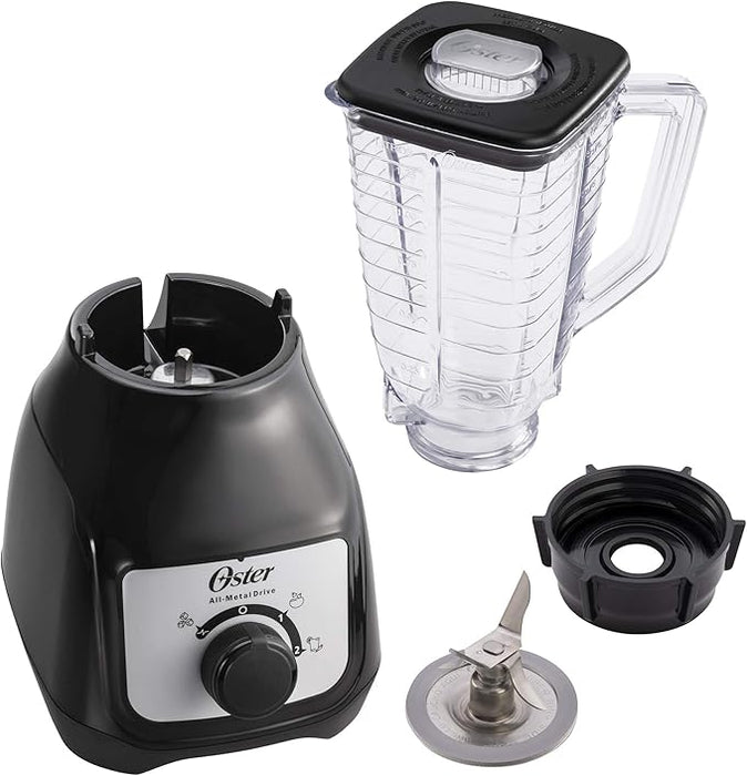 electrodomesticos de cocina licuadora oster vaso de plastico kaliman negro ost027 mp madecentro