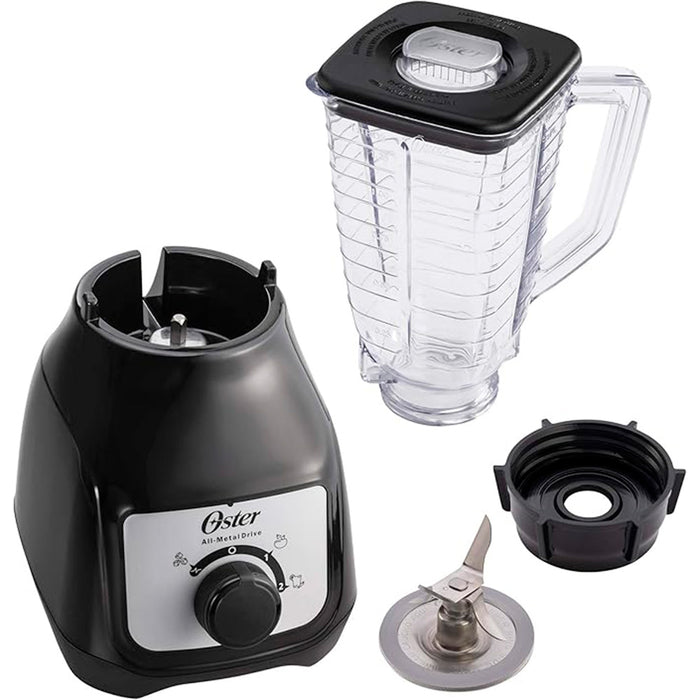 electrodomesticos de cocina licuadora oster vaso de plastico kaliman negro ost027 mp madecentro