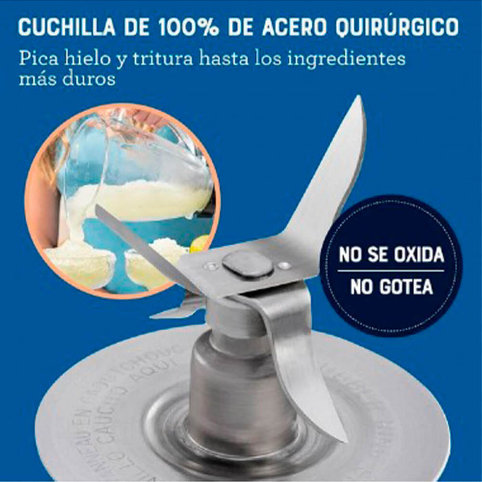 electrodomesticos de cocina licuadora oster vaso de vidrio kaliman negro ost028 mp madecentro