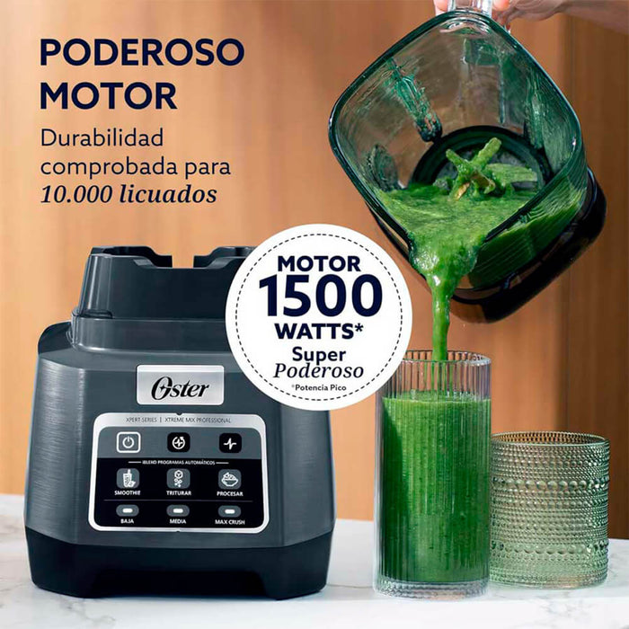 electrodomesticos de cocina licuadora profesional xtreme mix de 1500w 4 niveles ost033 mp madecentro
