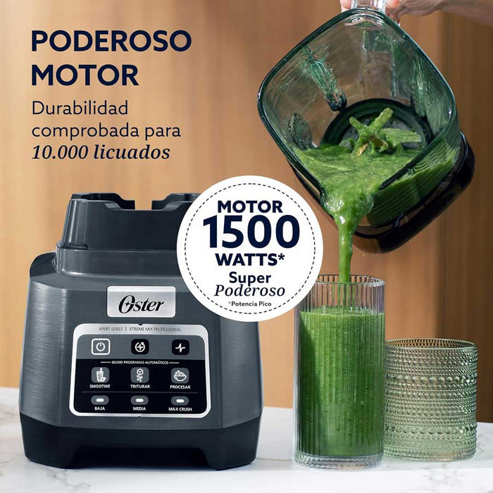 electrodomesticos de cocina licuadora profesional xtreme mix de 1500w 4 niveles ost033 mp madecentro