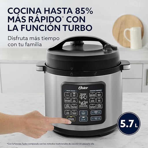 electrodomesticos de cocina olla multifuncional oster turbo de 5 7 l y 14 funciones ost011 mp madecentro