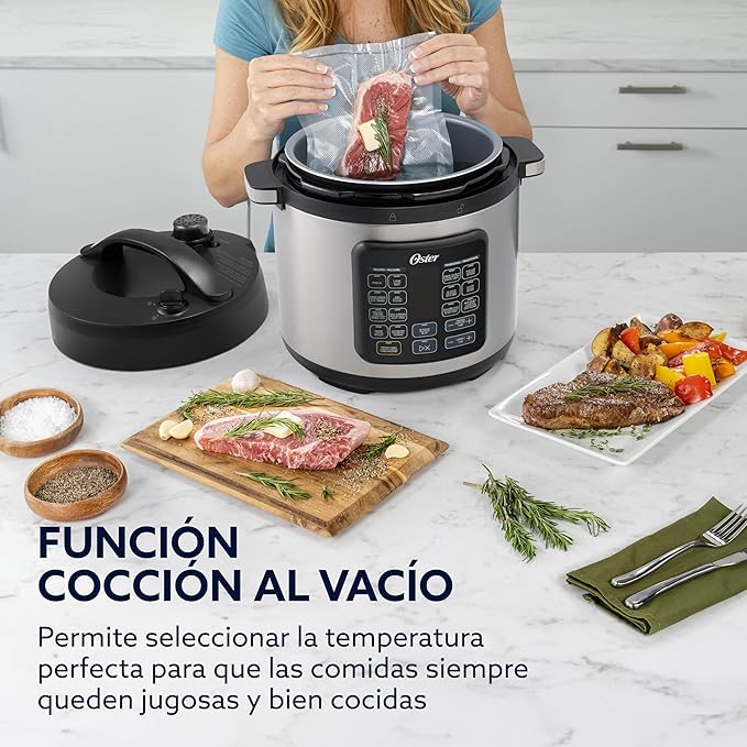electrodomesticos de cocina olla multifuncional oster turbo de 5 7 l y 14 funciones ost011 mp madecentro