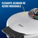 electrodomesticos de cocina waflera belga oster redonda antiadherente ckstwf2000 plateado ost025 mp madecentro