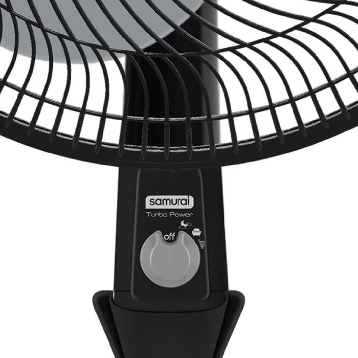 Ventilador de pared samurai 18 pulgadas negro marca samurai