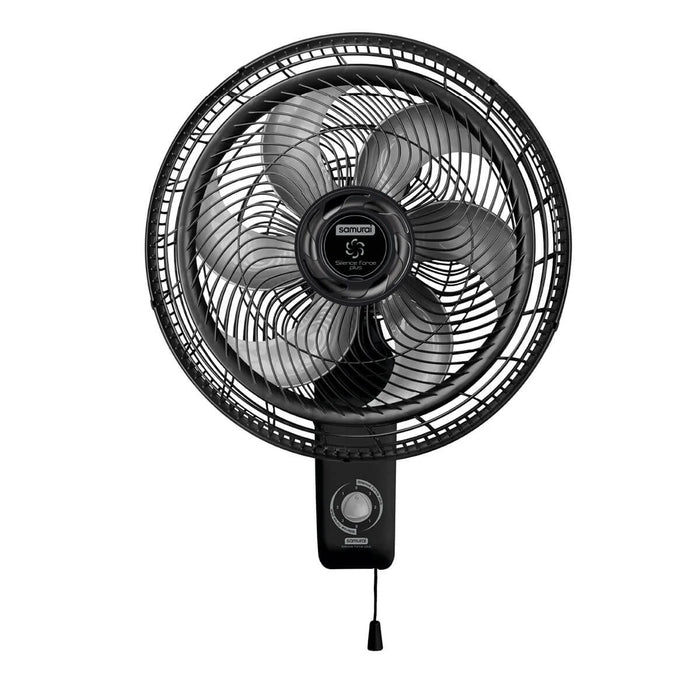 Ventilador silence force de pared 3 velocidades negro marca samurai