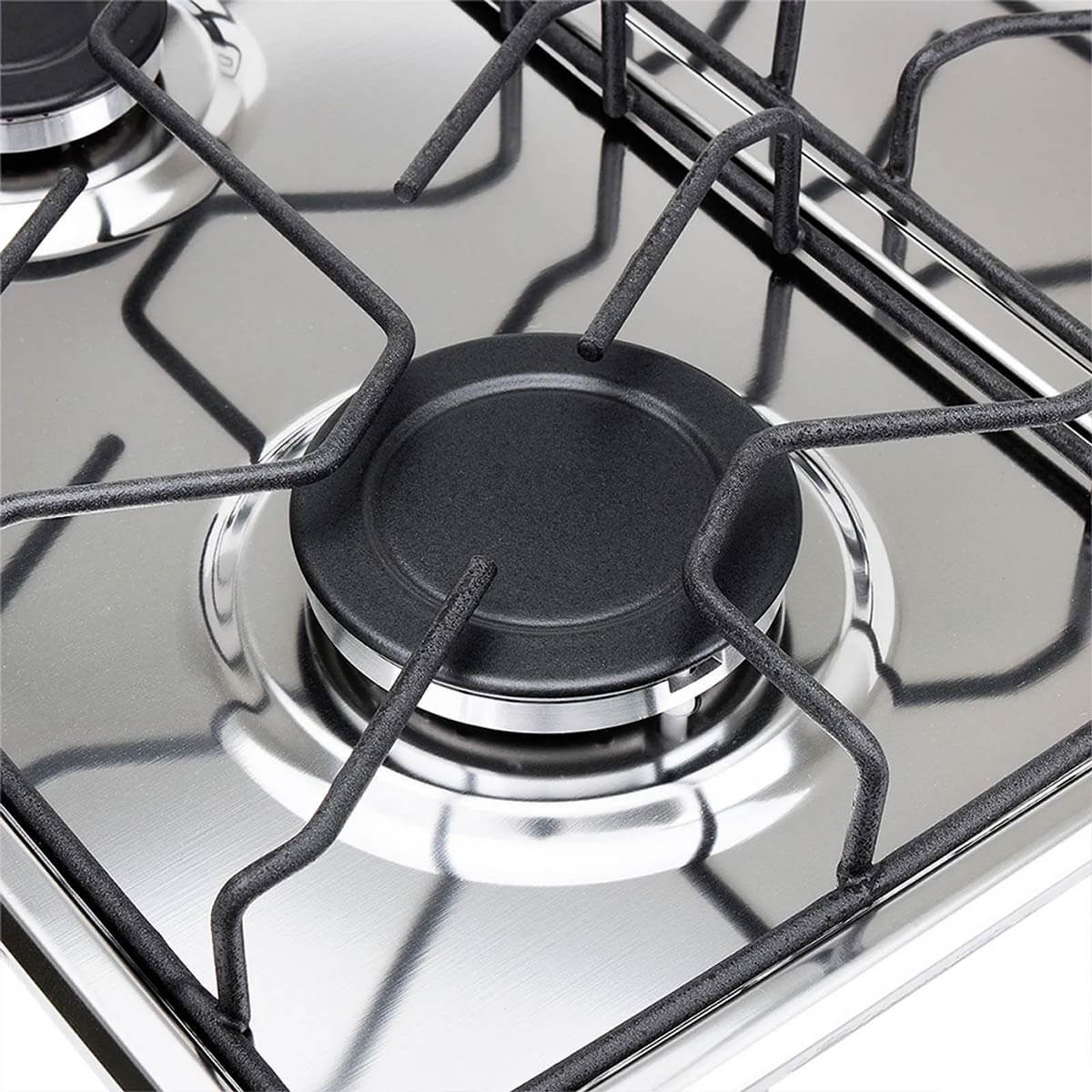 Estufa de empotrar Haceb inox 60x43 cm alambrón a gas natural