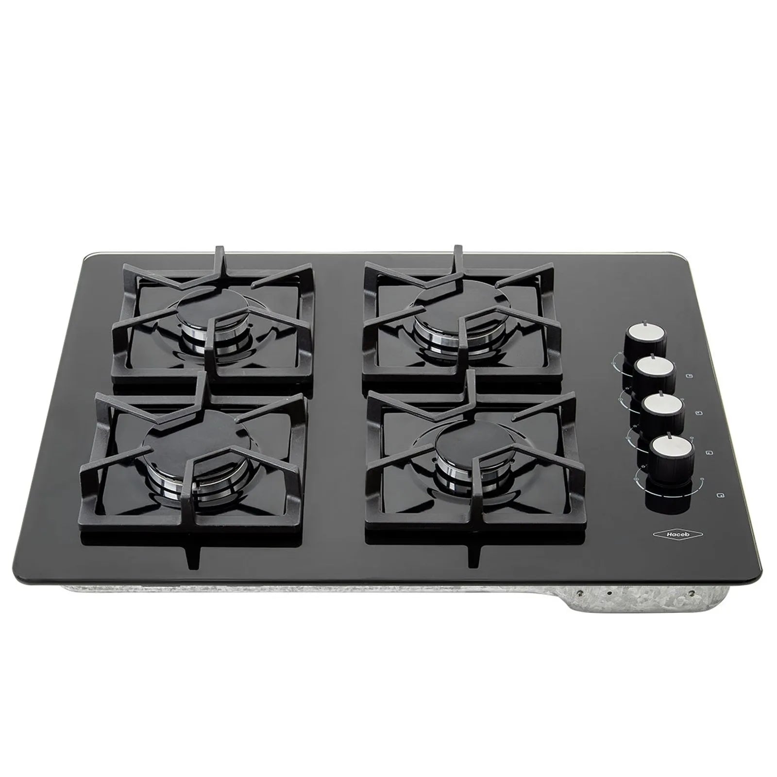 Estufa de empotrar tandoori cristal 66x54 cm gas natural Haceb