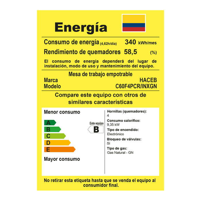 electrodomesticos haceb estufas gaspropano 9002295 madecentro8