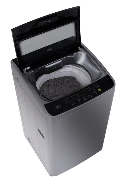 Combo nevera Haceb no frost 243 Litros + Lavadora 8.5 Klg panel frontal digital color gris marca Haceb