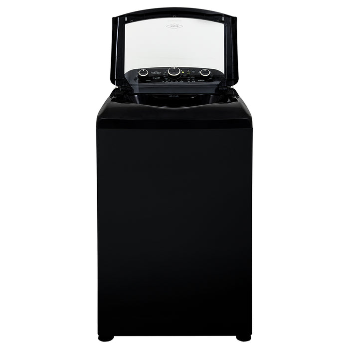 Lavadora manual negra mizu capacidad de carga 18 kg marca Haceb