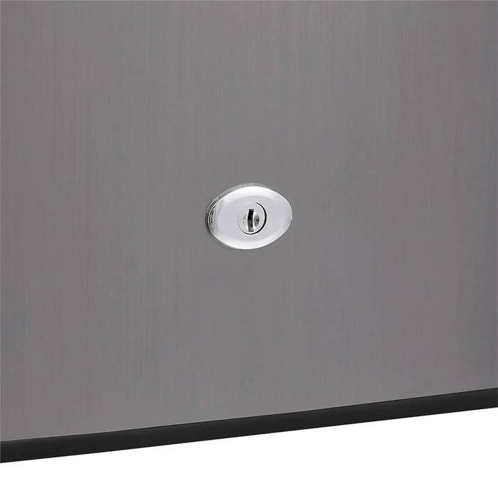 Minibar 122 litros inoxidable marca Haceb