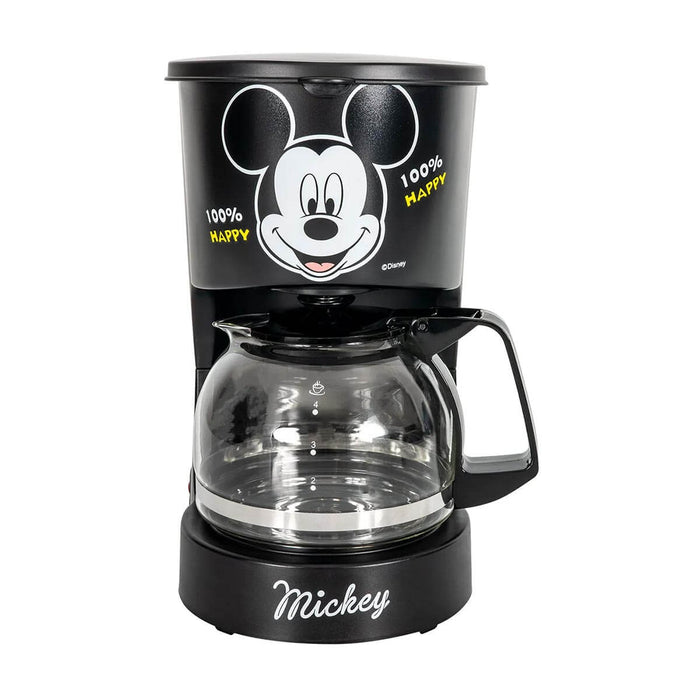 Cafetera 4 tazas Mickey Mouse de Disney Negro