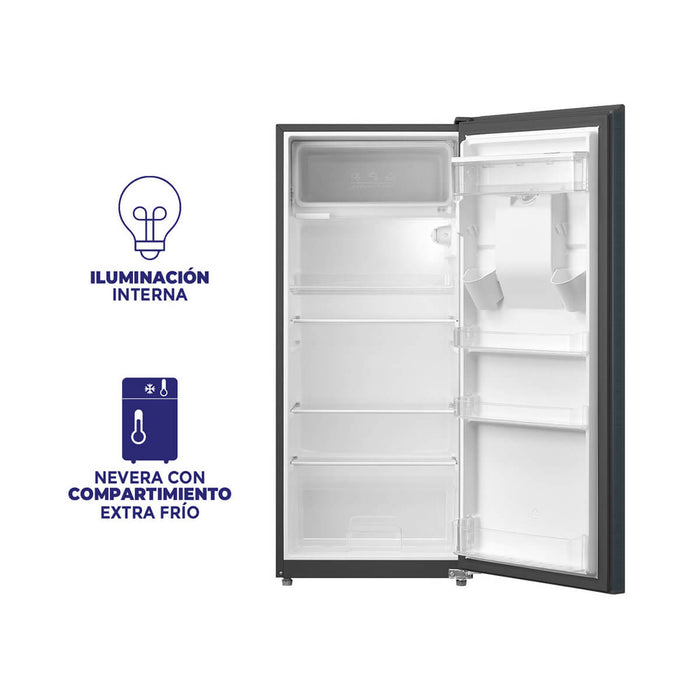 Nevera  Frost Una Puerta 187 Litros K-N187L2 Gris