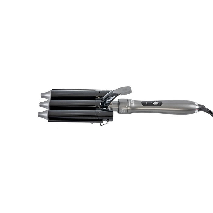 Pinza rizadora de cabello 4 en 1 Plateado marca Kalley