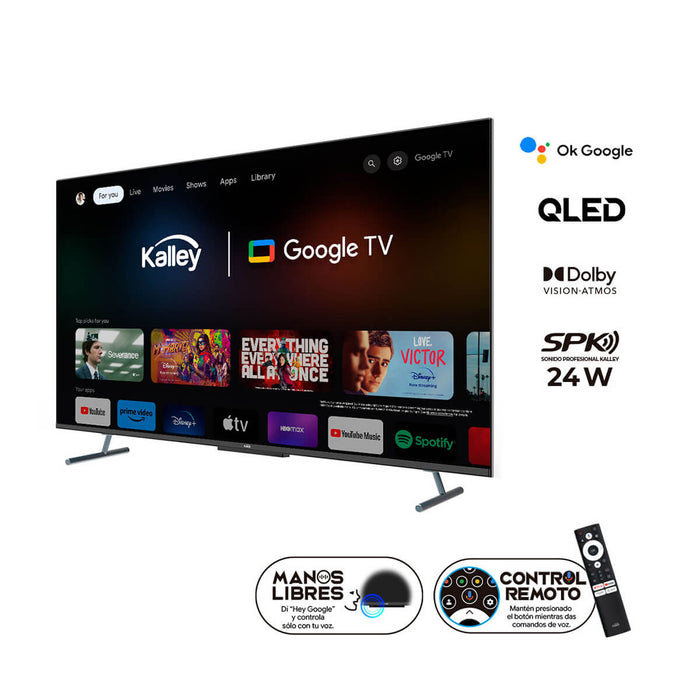 Televisor 43" QLED 4k ultra HD Smart TV