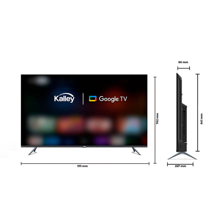 Televisor 50" QLED 4k ultra HD Smart TV Google