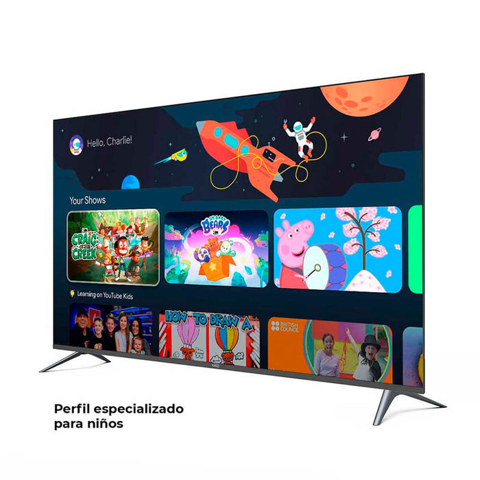 Televisor 50" QLED 4k ultra HD Smart TV Google