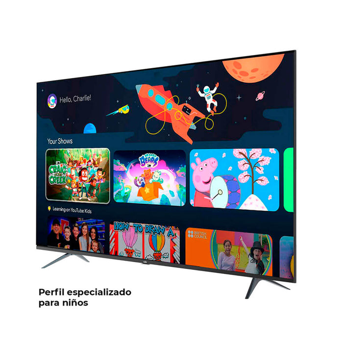 Televisor 58" QLED 4k ultra HD Smart TV Google