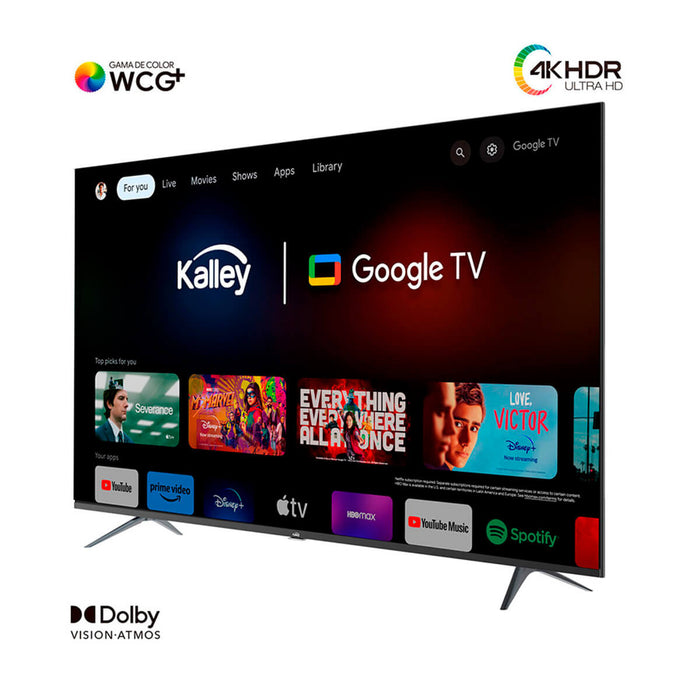 Televisor 58" QLED 4k ultra HD Smart TV Google