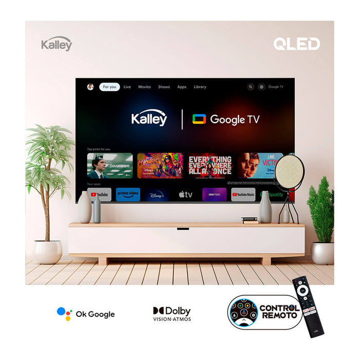 Televisor 70" QLED 4K ultra HD Smart TV Google