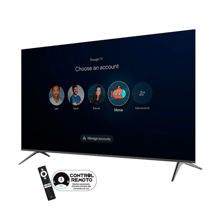 Televisor 70" QLED 4K ultra HD Smart TV Google