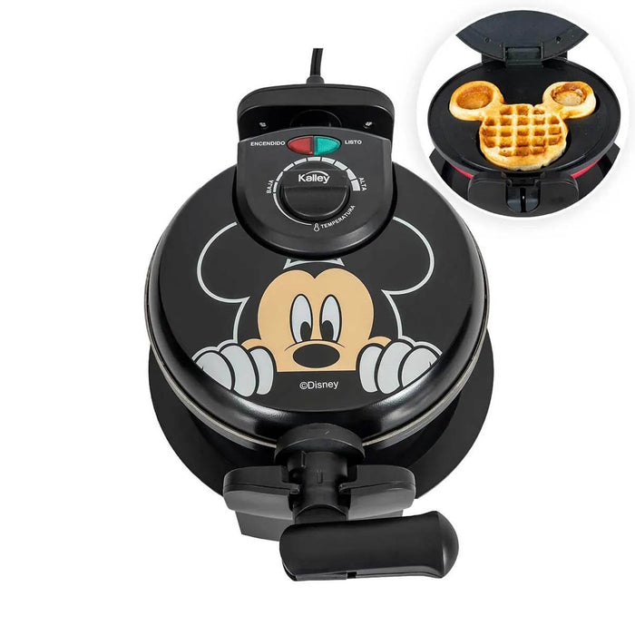 Wafflera  Mickey Mouse de Disney K-DWM1N negro