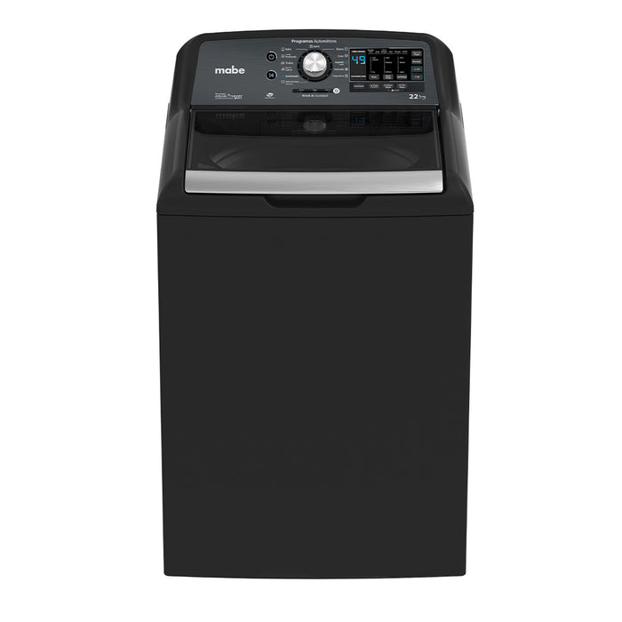 electrodomesticos lavado secado lavadora automatica 22 kg diamond gray mabe mbe0054 mp madecentro