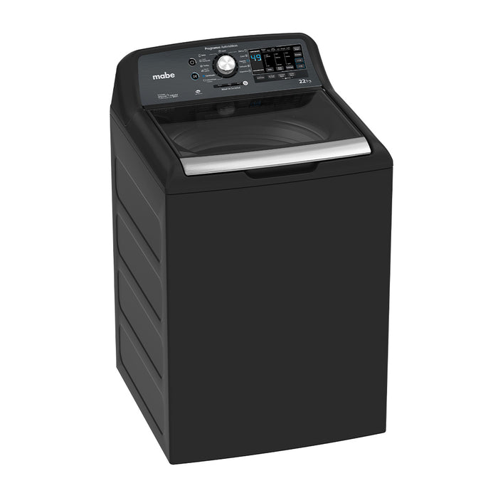 electrodomesticos lavado secado lavadora automatica 22 kg diamond gray mabe mbe0054 mp madecentro