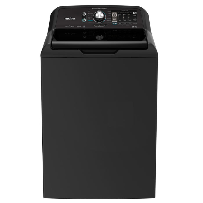 electrodomesticos lavado secado lavadora automatica 25 kg wifi diamond gray mabe mbe0055 mp madecentro