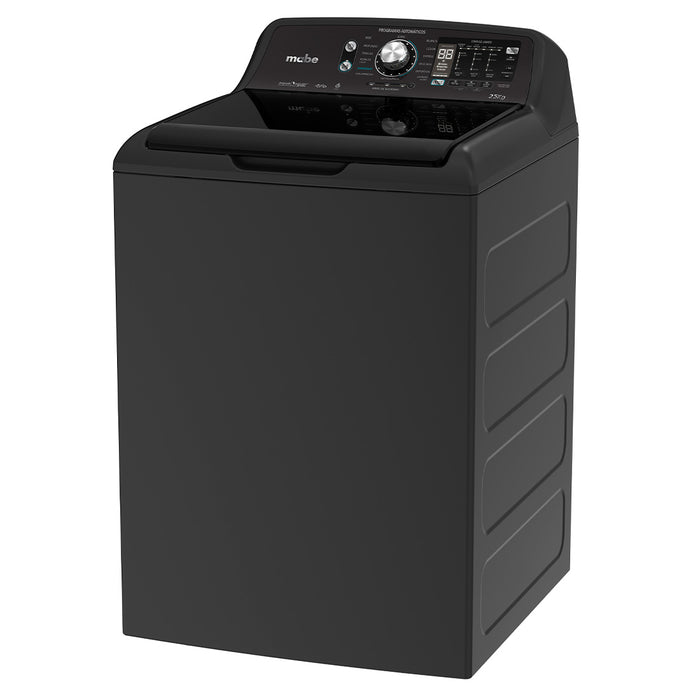 electrodomesticos lavado secado lavadora automatica 25 kg wifi diamond gray mabe mbe0055 mp madecentro