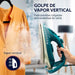 electrodomesticos lavado secado plancha de ropa oster vapor aeroglide max s7800 verde oscuro ost039 mp madecentro