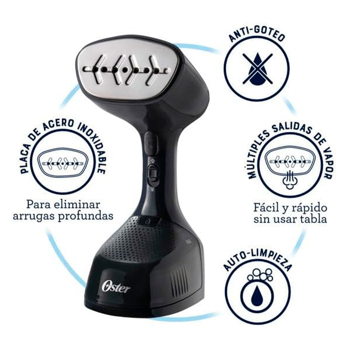electrodomesticos lavado secado vaporizador de prendas portatil oster ost040 mp madecentro