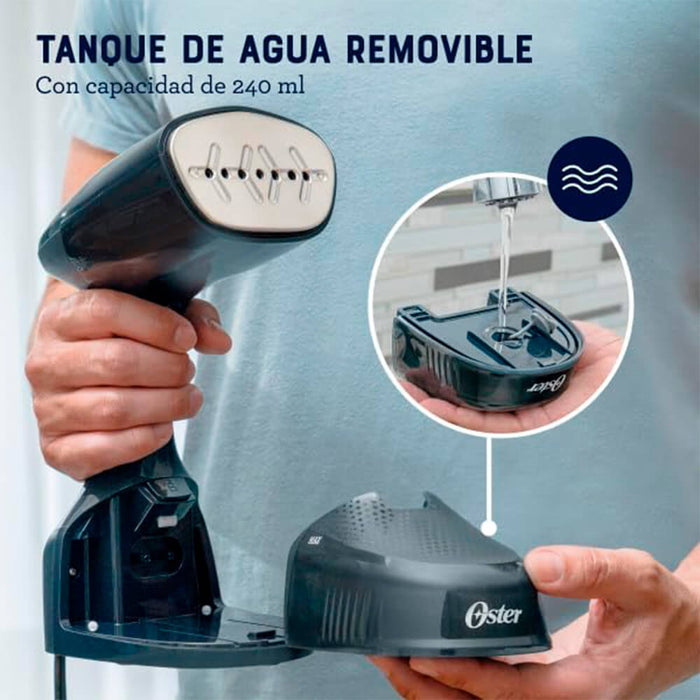 electrodomesticos lavado secado vaporizador de prendas portatil oster ost040 mp madecentro