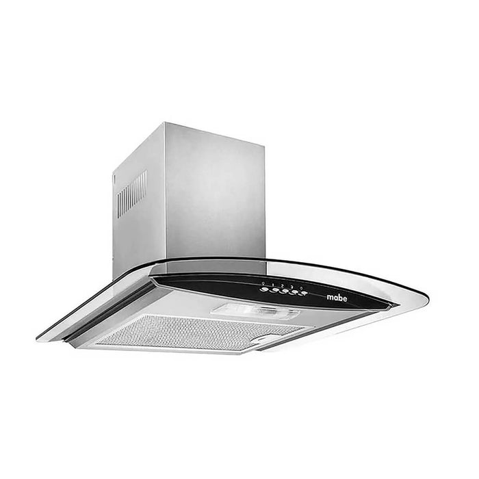 Campana decorativa pared inoxidable 60 cm 3 velocidades Mabe