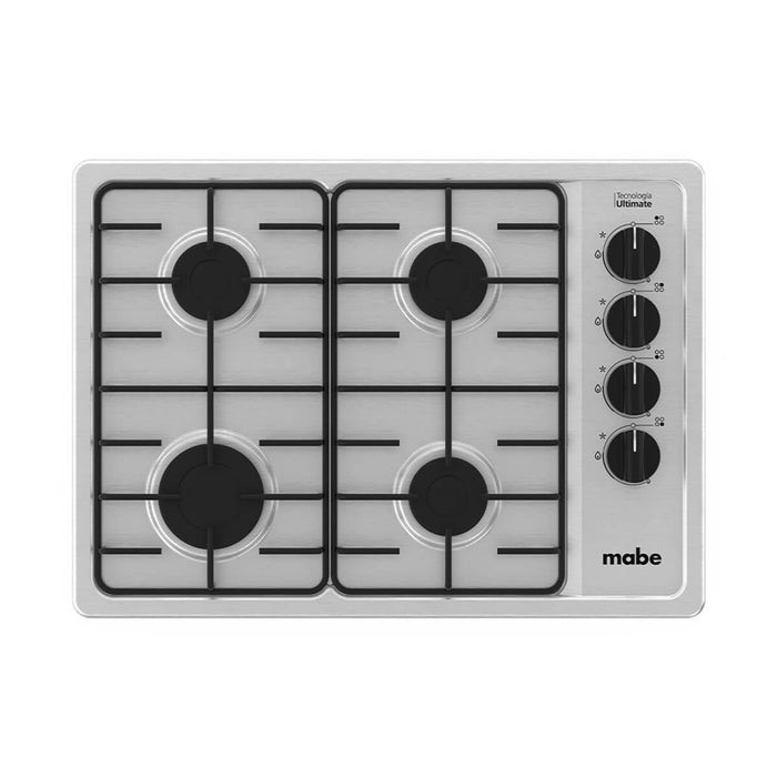 Estufa de empotrar acero Inoxidable 60X43 cm gas natural marca Mabe