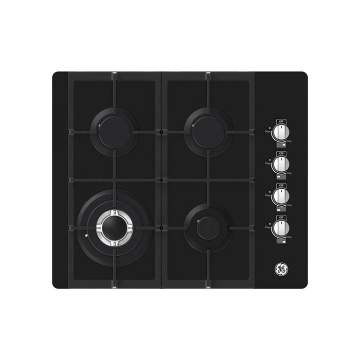 Estufa de empotrar cristal negro 58X50 cm gas natural marca Mabe