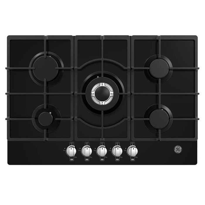 Estufa de empotrar cristal negro 77X51 cm gas natural marca Mabe