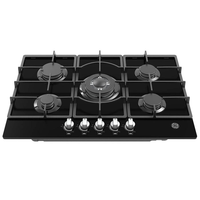 Estufa de empotrar cristal negro 77X51 cm gas natural marca Mabe